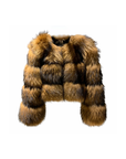 Bubble mini raccoon fur coat – view 5