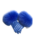 Foxy gloves with fox fur trim – view 7