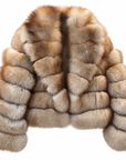 Bubble Rows Collar Coat