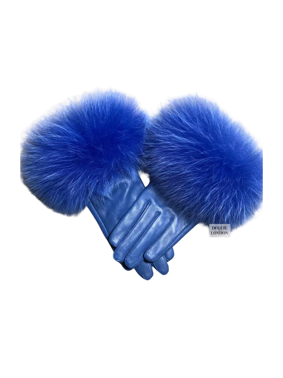 Foxy gloves with fox fur trim – view 7