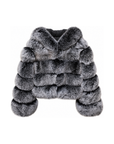 Hooded Cropped Coat