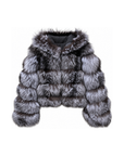 Hooded Cropped Coat